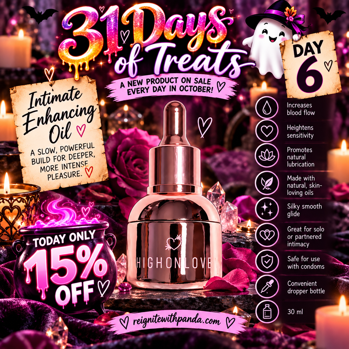 31 Days of Treats- Day 6: Stimulating Intimacy Oil