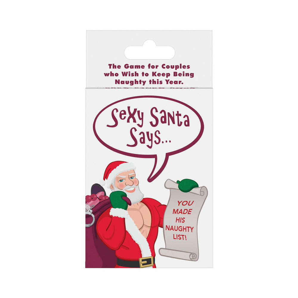 Sexy Santa Says Card Game