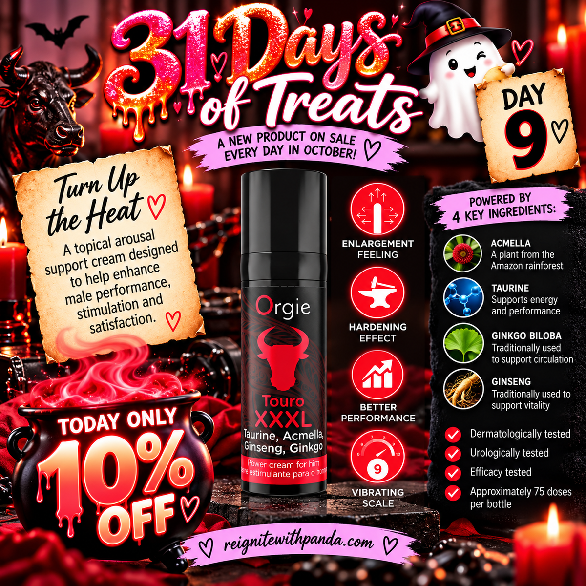 31 Days of Treats- Day 9: Touro XXXL