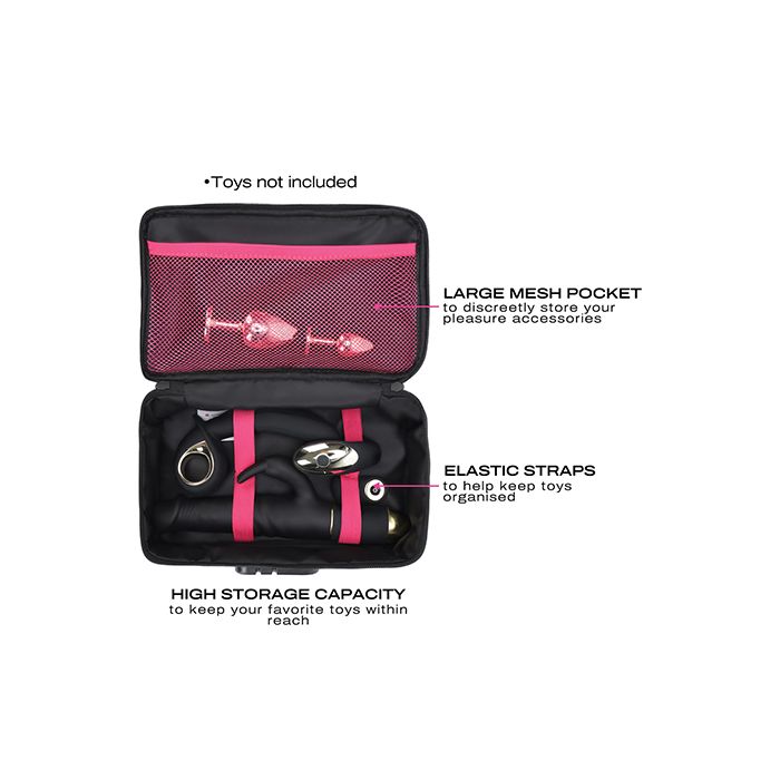 Discreet Lockable Box - Black