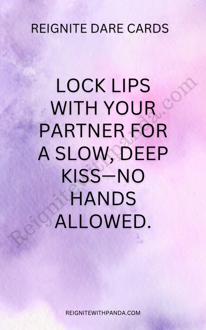 52 Reignite Dare Cards (Foreplay Edition)-printable download