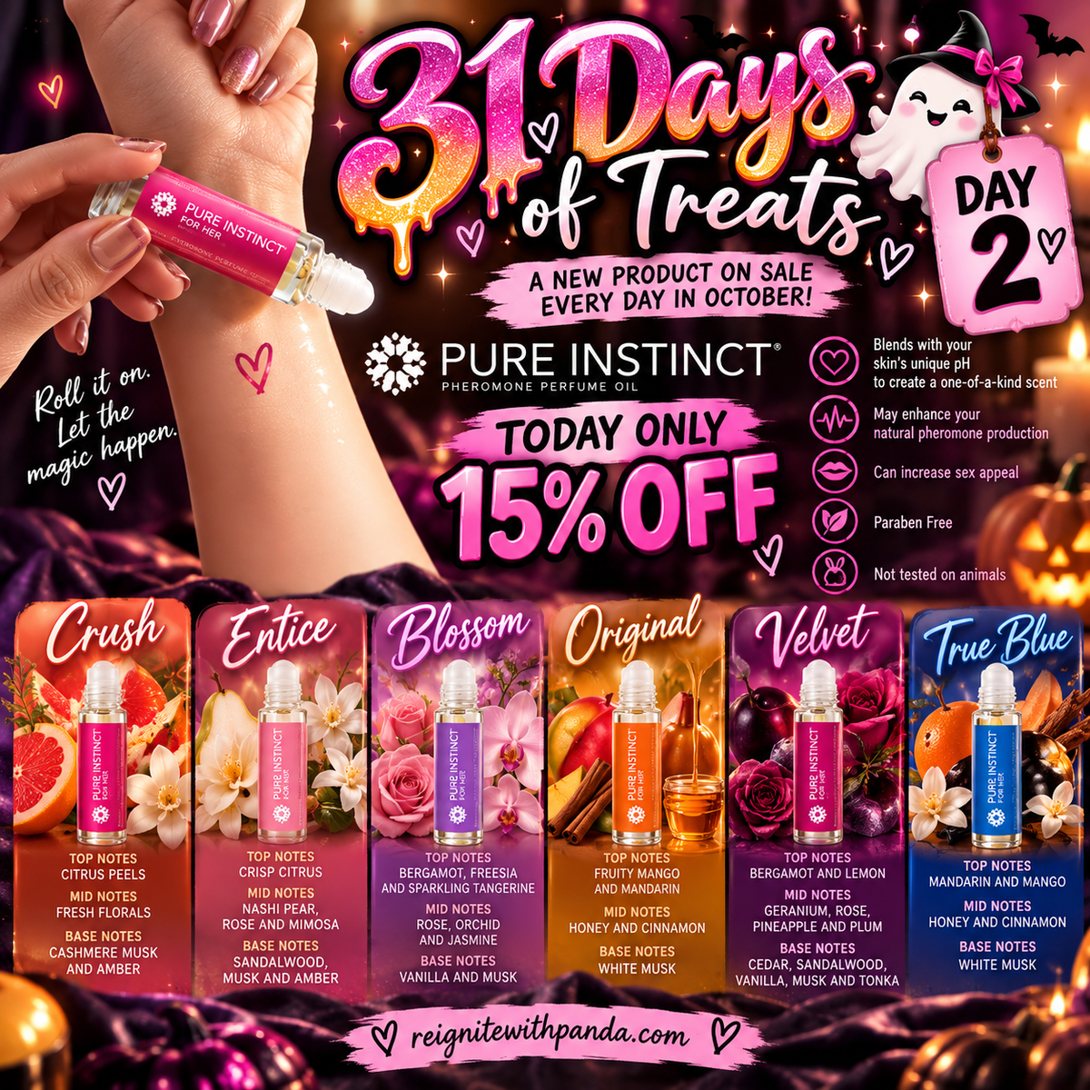 31 DAYS OF TREATS — DAY 2 - Pure Instinct