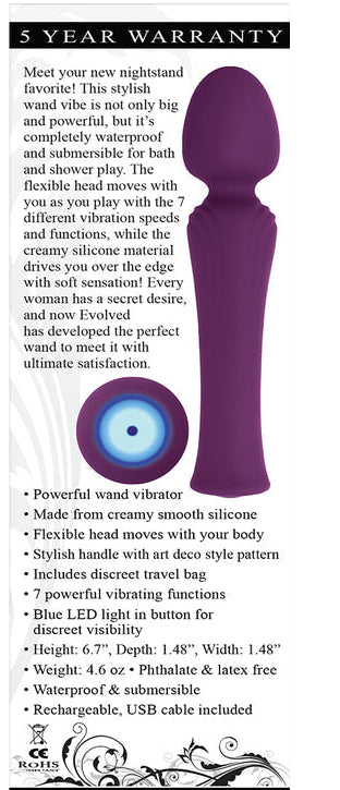 My Secret Wand Rechargeable Silicone Wand Vibrator