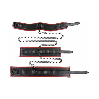 Saffron Chained & Tamed 3-Piece Bondage Kit