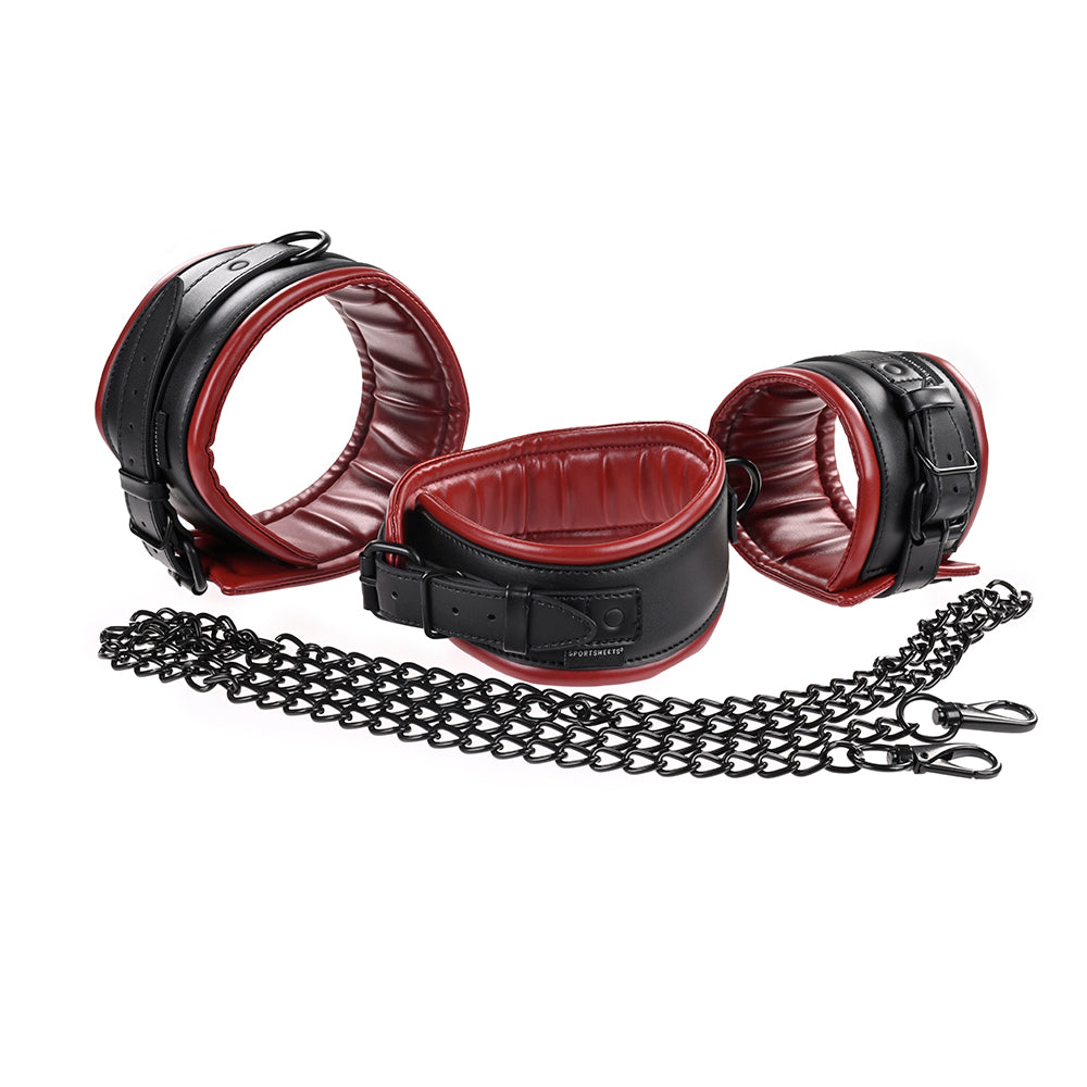Saffron Chained & Tamed 3-Piece Bondage Kit