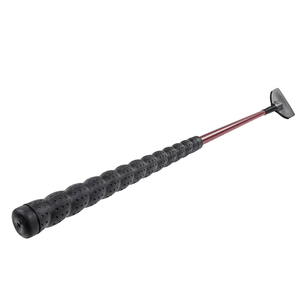 Saffron Leather Crop with Rubberized Grip