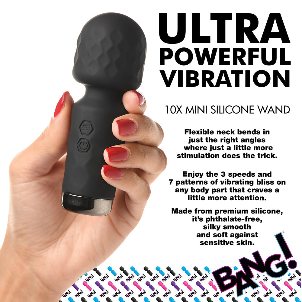 BANG! 10X Mini Silicone Wand