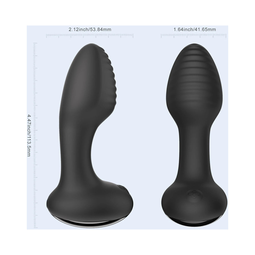 Frenzy Pressure Sensing App-Controlled Rotating Butt Plug