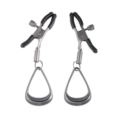 Velvet Noir Striker, Loop Paddle & Tuggable Nipple Clamps