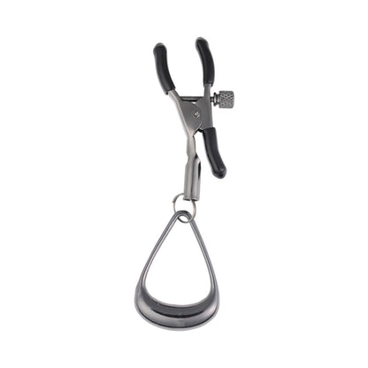 Velvet Noir Striker, Loop Paddle & Tuggable Nipple Clamps