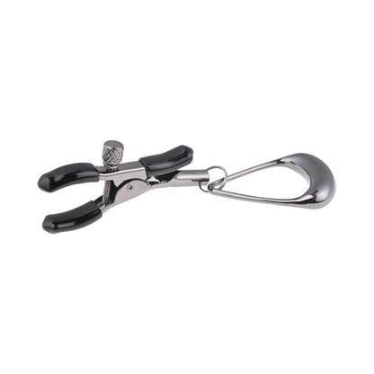 Velvet Noir Striker, Loop Paddle & Tuggable Nipple Clamps