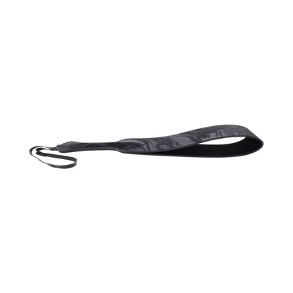 Velvet Noir Striker, Loop Paddle & Tuggable Nipple Clamps
