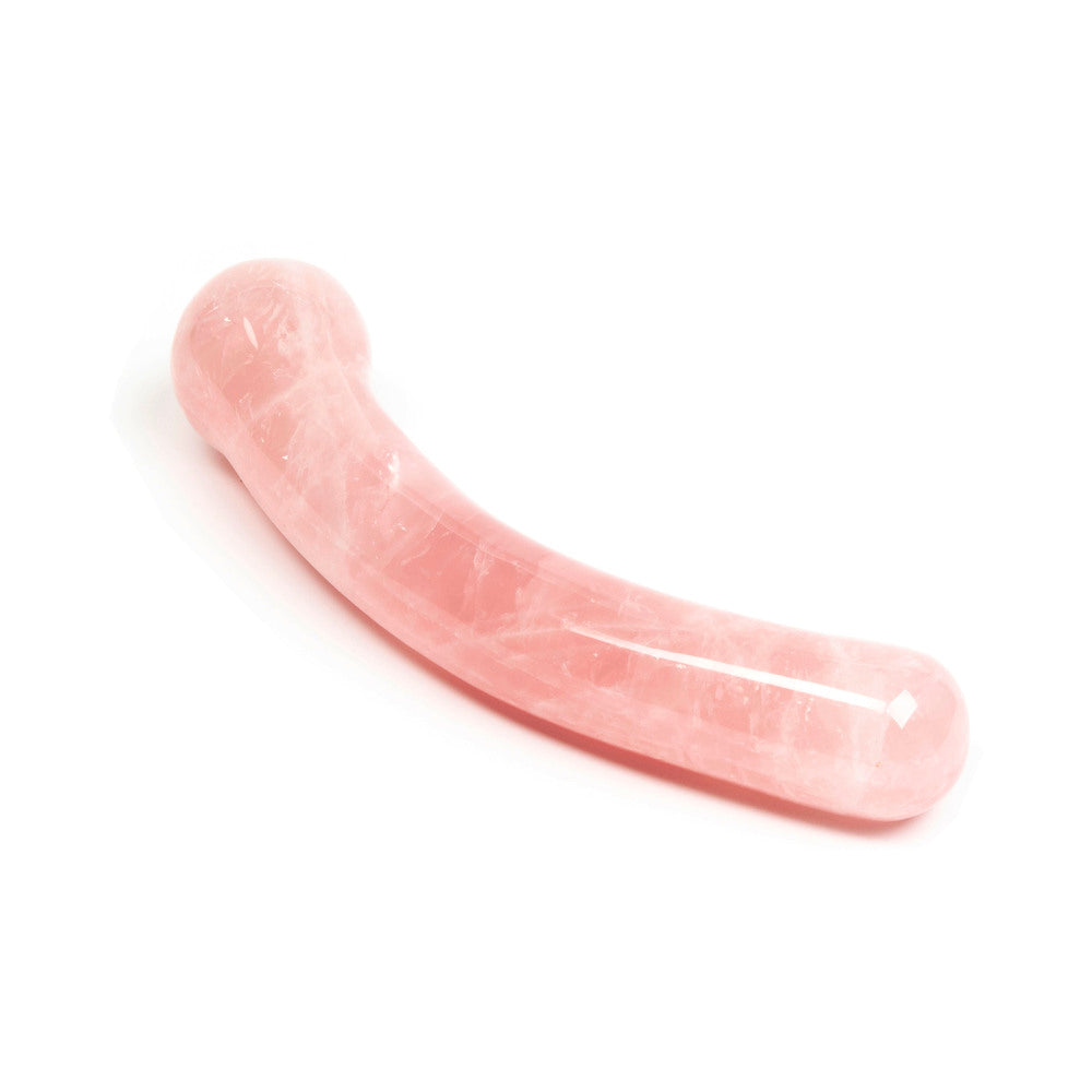 Chakrubs Heart Curve Rose Quartz Wand