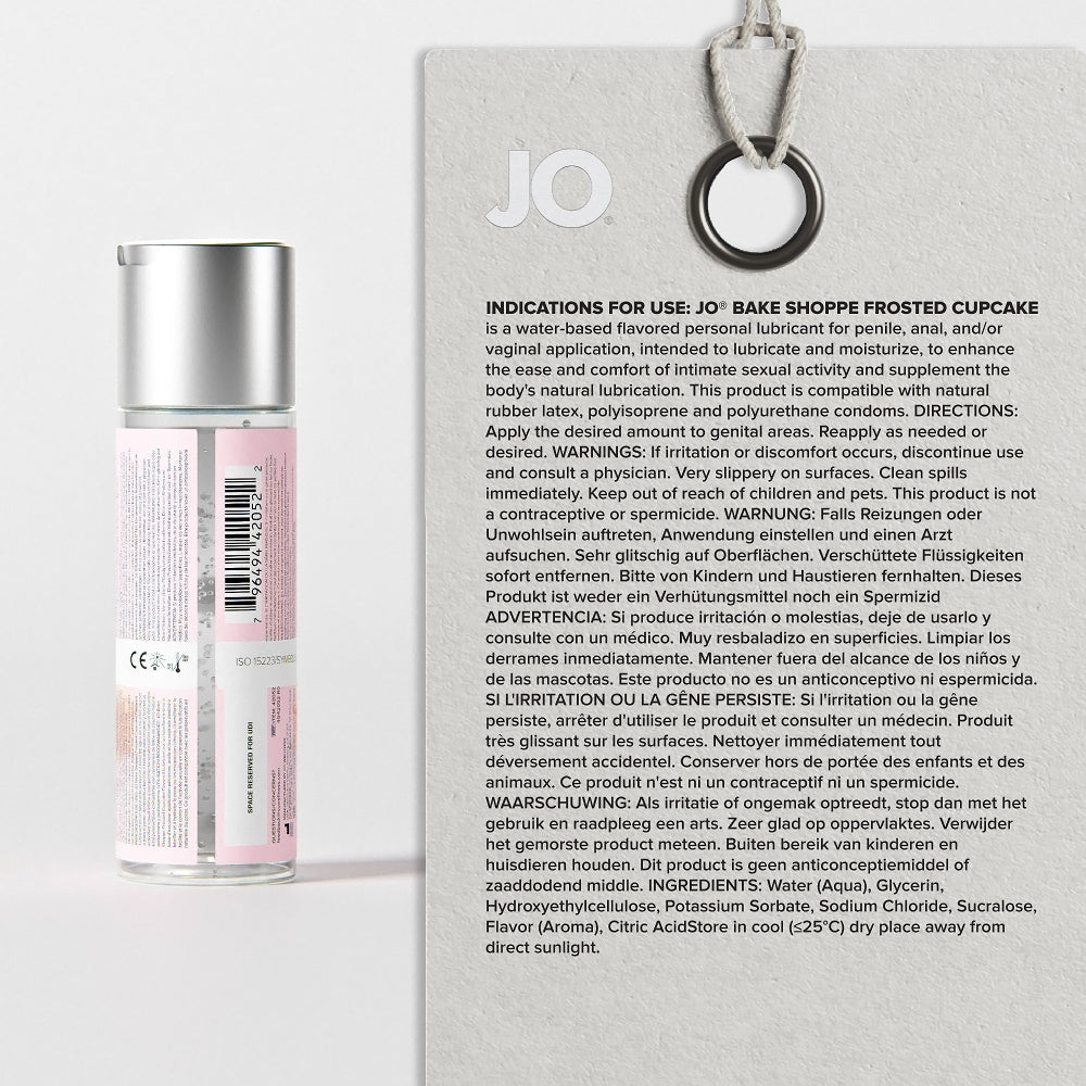 Lubricante a base de agua con sabor Jo Bake Shoppe