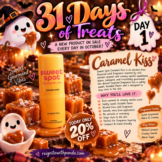 31 Days of Treats - Caramel Kiss Sweet Spot  day 1