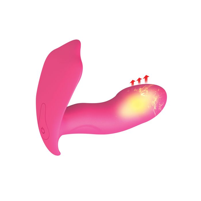 Secret Clit Dual Stim Heating and Voice Control - Pink