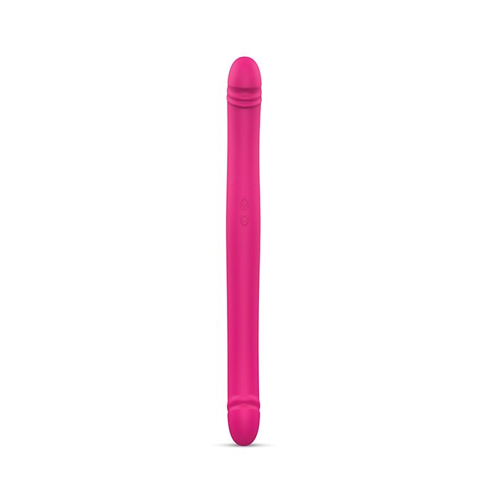 Dorcel Orgasmic Double Do 16.5" Thrusting Dong - Pink