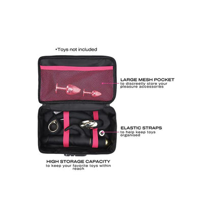 Discreet Lockable Box - Black