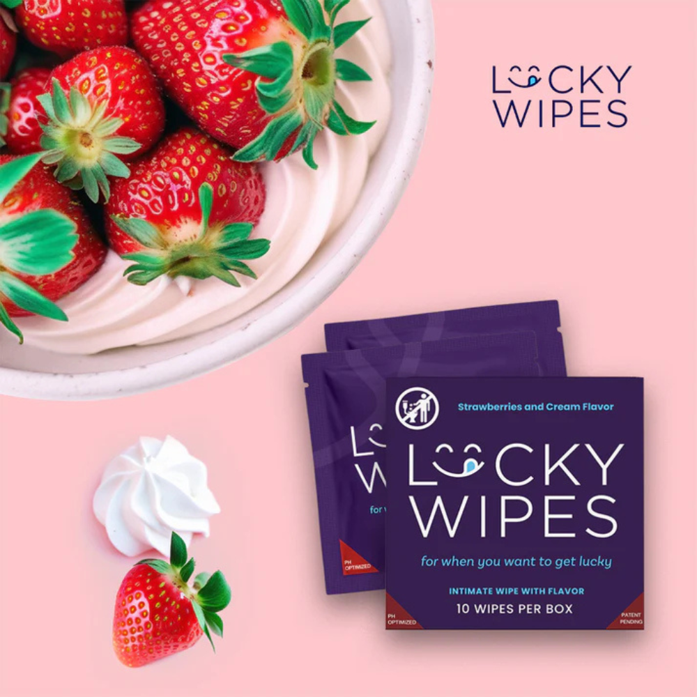 Lucky Flavored Wipes (For Him)