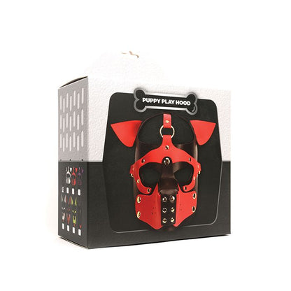 665 Bondage Pup Hood - O/S Black