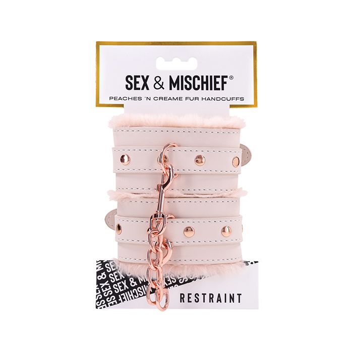 Peaches Fur Handcuffs