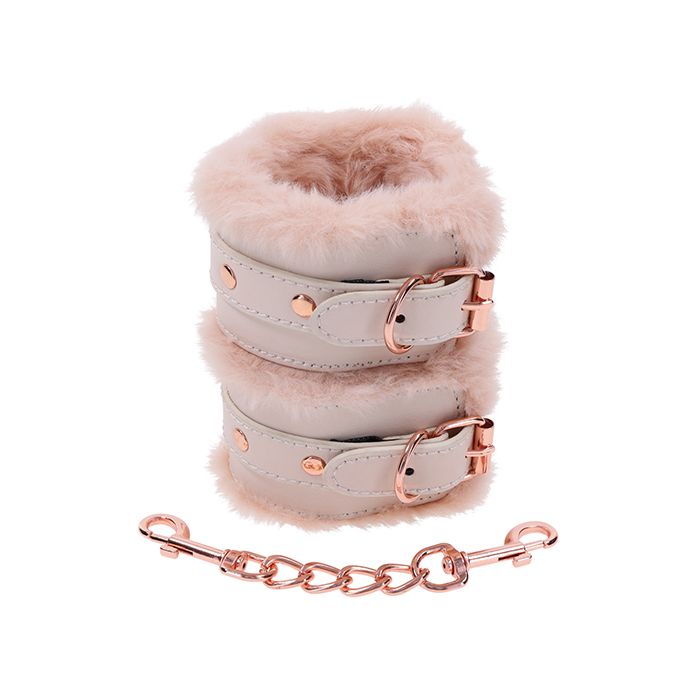 Peaches Fur Handcuffs