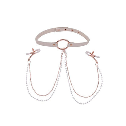 Peaches Collar W/Nipple Clamps