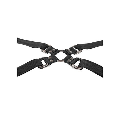 Velvet Noir Adjustable Hog Tie & Cuff Set