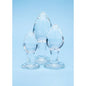 Clarity Utopian Trinity Glass Plug Set